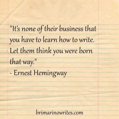 Hemingway quote