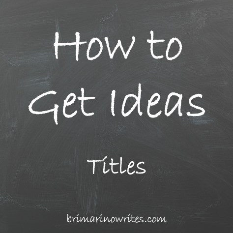 How to Get Ideas